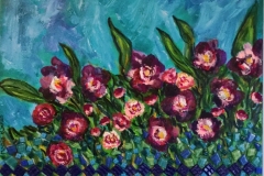 Lilies 2 20 in x 16 in