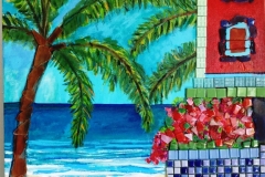 Caribbean-garden-Sea.-20x24-in