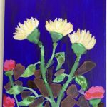 Blue Garden 12 in x 24 in