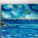 Beach 1 20x20 in